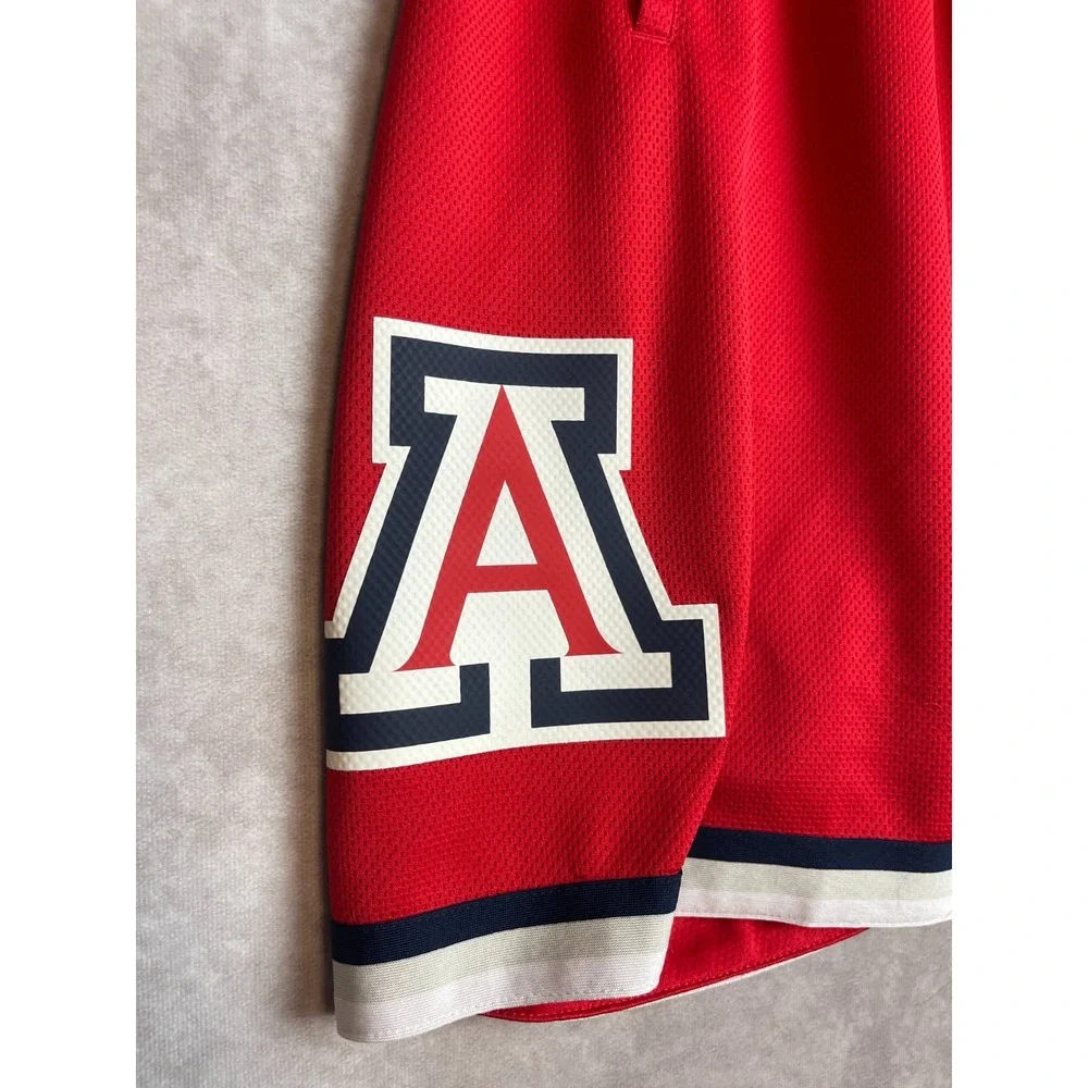 Arizona Wildcats Nike Basketball Game Shorts Mens Medium Red Dri Fit Performance